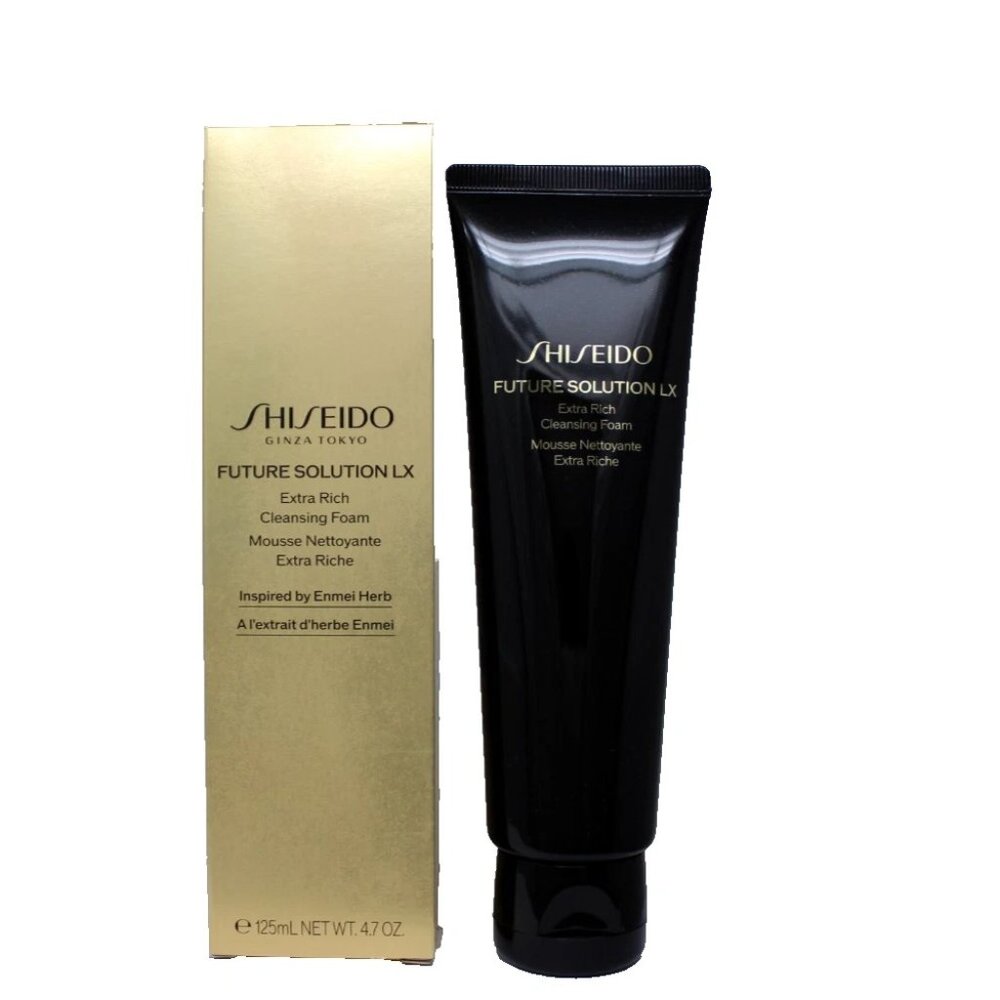 SHISEIDO FUTURE SOLUTION LX EXTRA RICH CLEANSING FOAM 125 ML/4.7 OZ.